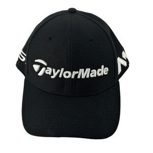 Taylormade Hat New Era 39 Thirty Fitted Small Medium Black PSi Golf Cap M1 Hat